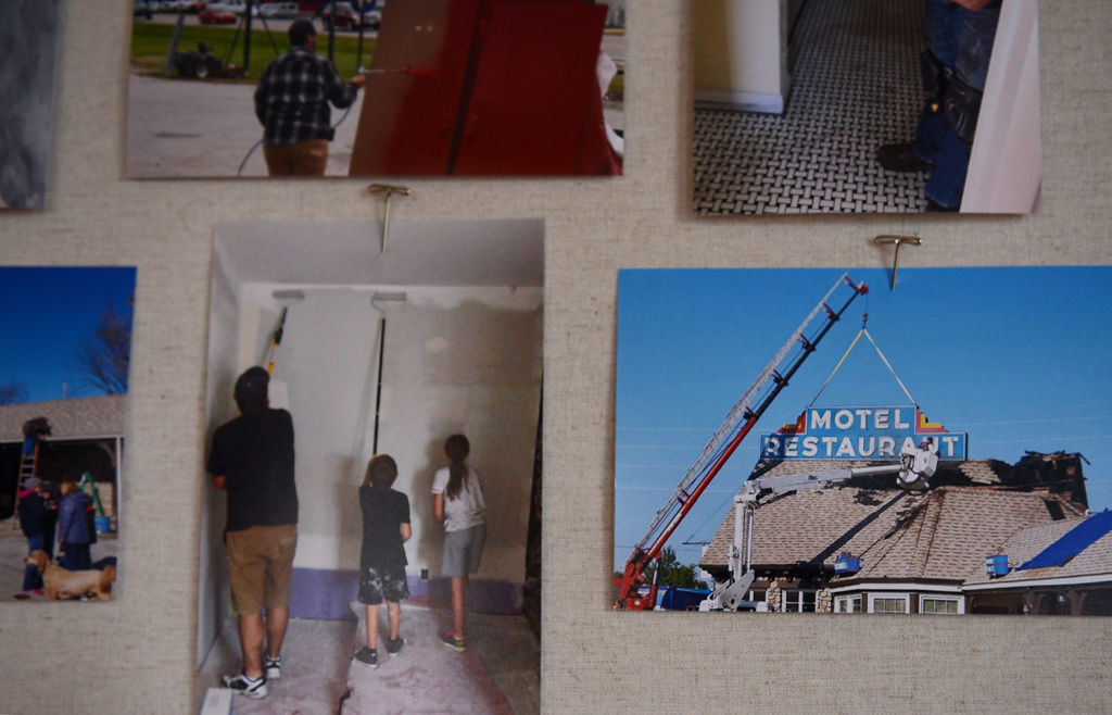The Hart family bought the Historic Randles Court Motel two years ago to renovate and turn it into a tourist destination